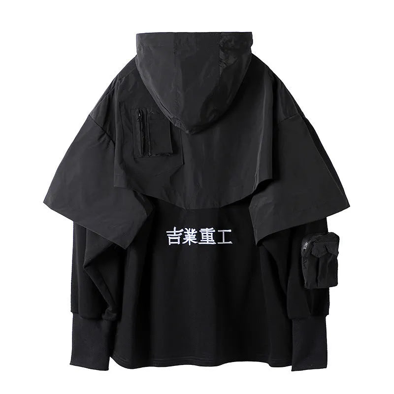 Heavy Industry Shawl Casual Hooded Sweater - Bellarte Enchanté Heavy Industry Shawl Casual Hooded Sweater